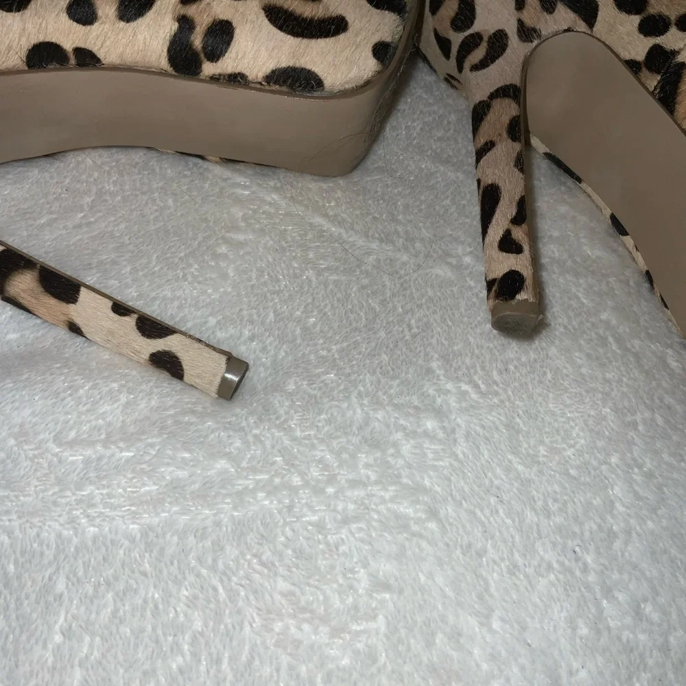 STEVE MADDEN Leopard Print ULTRA-HIGH Heels-GORGEOUS! - Picture 9 of 14